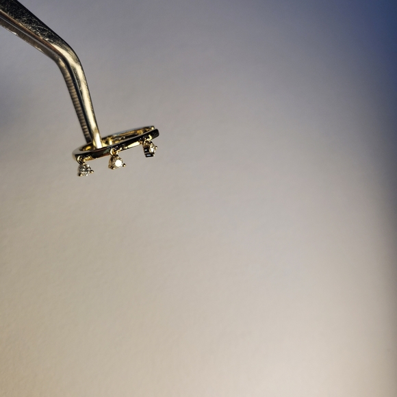 EF Collection 14k & Diamond Ear Cuff - Picture 9 of 13